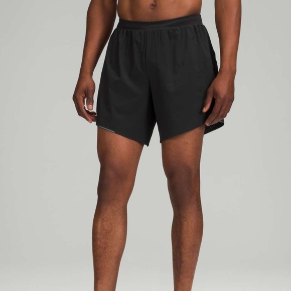 lululemon athletica Other - Men's Lululemon Outpacer Short 6" - Black